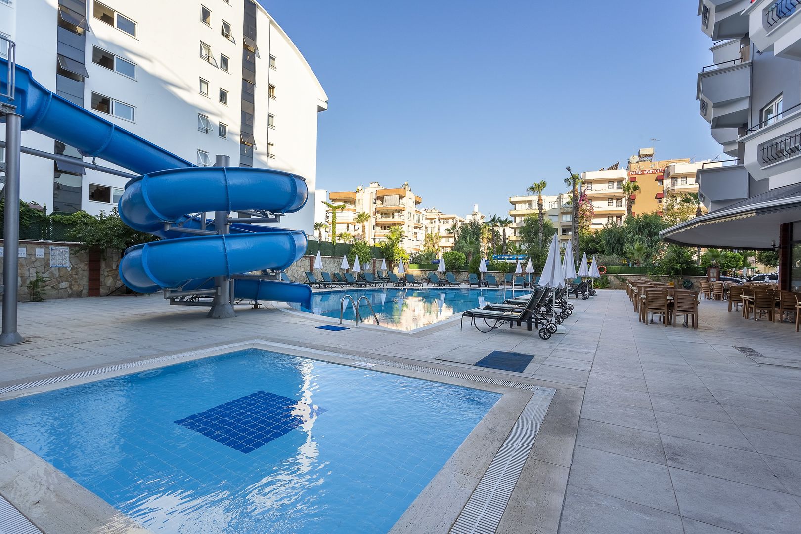 Kaila City Hotel – Zwembad met glijbaan, Alanya
