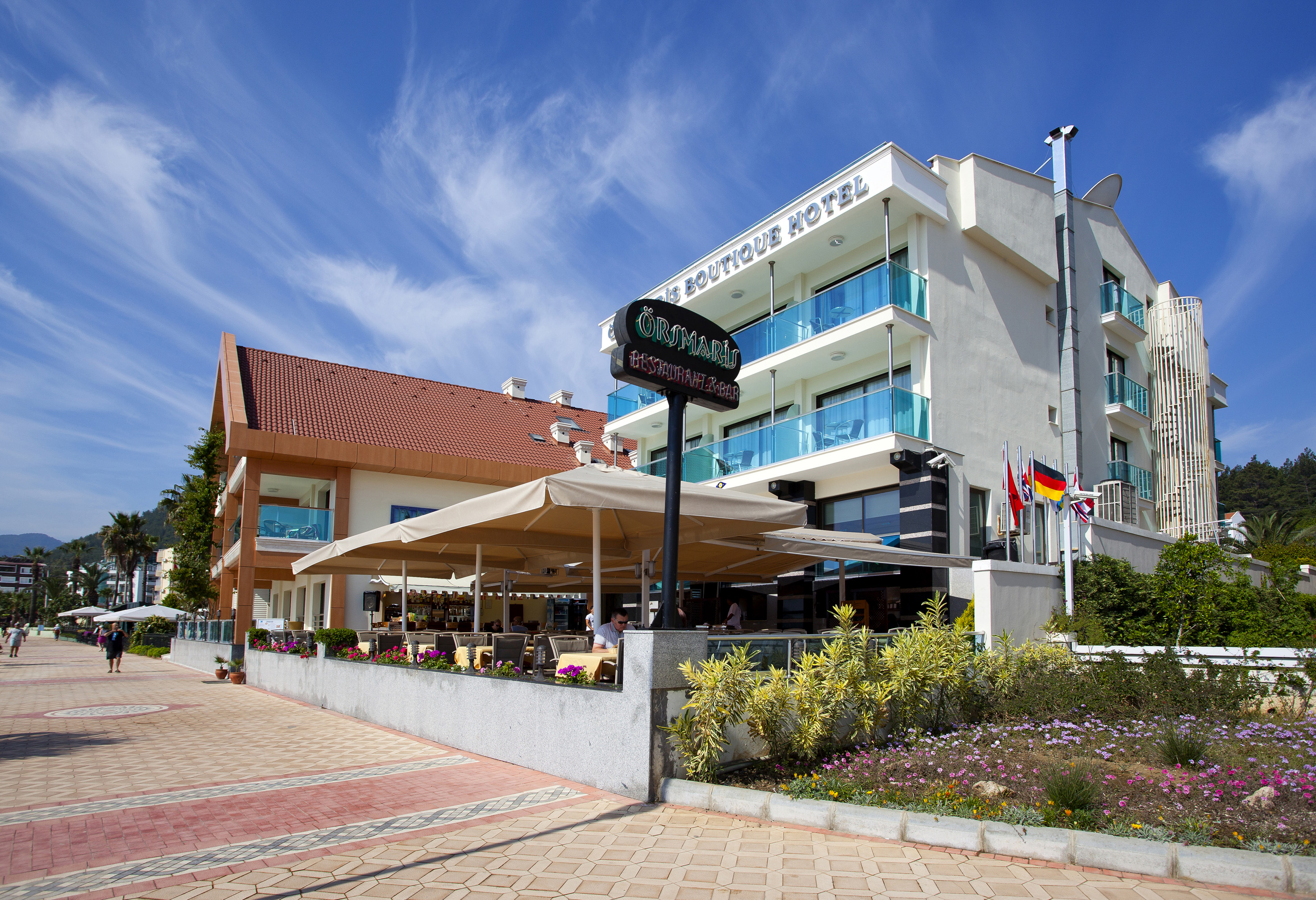 Örsmaris Boutique Hotel – Gevel aan boulevard, Marmaris