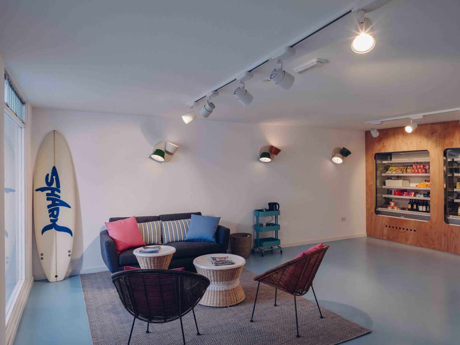 Route Active Hotel – Lounge met surfplank, Los Realejos