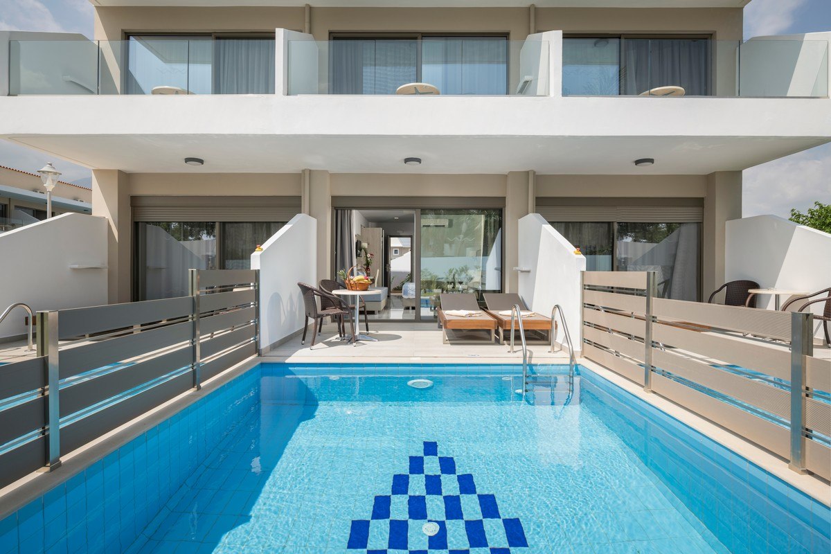Vantaris Blue Adults only – Kamer met eigen zwembad, Kavros