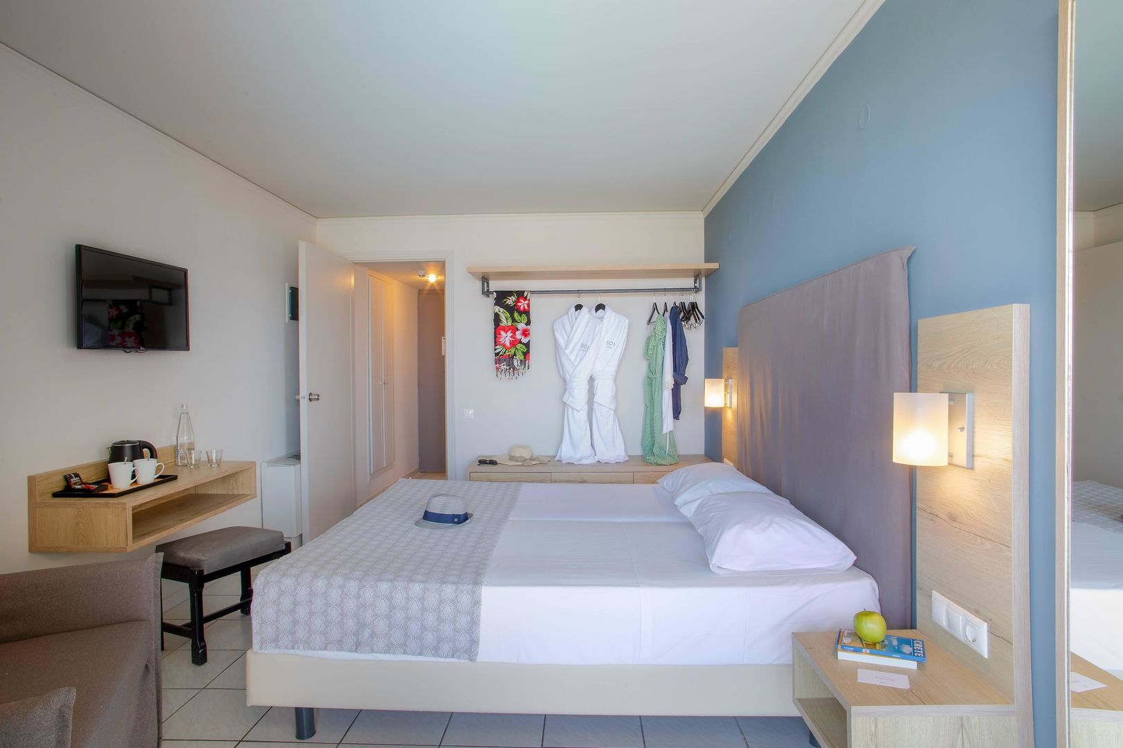 Sol Marina Beach Crete – Slaapkamer, Kato Gouves