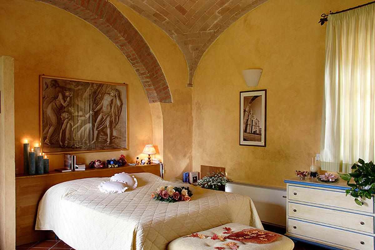 Hotel & Appartementen Borgo Tre Rose – Slaapkamer, Valiano di Montepulciano