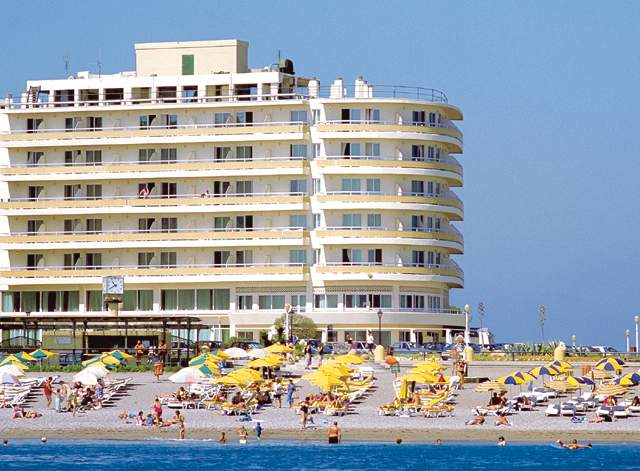 Cactus – Hotel aan strand, Rhodos Stad
