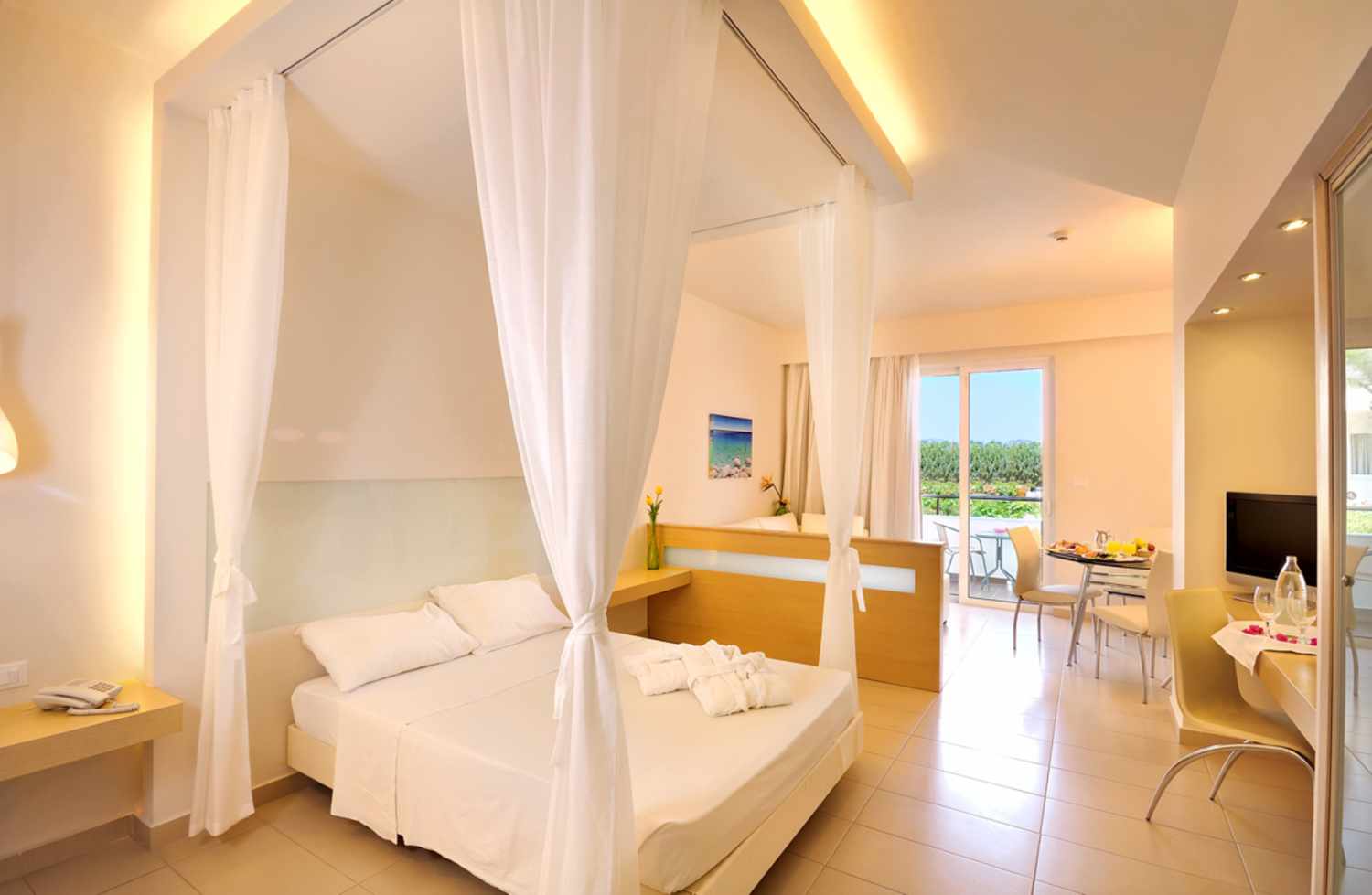 Afandou Bay – Kamer met hemelbed, Afandou