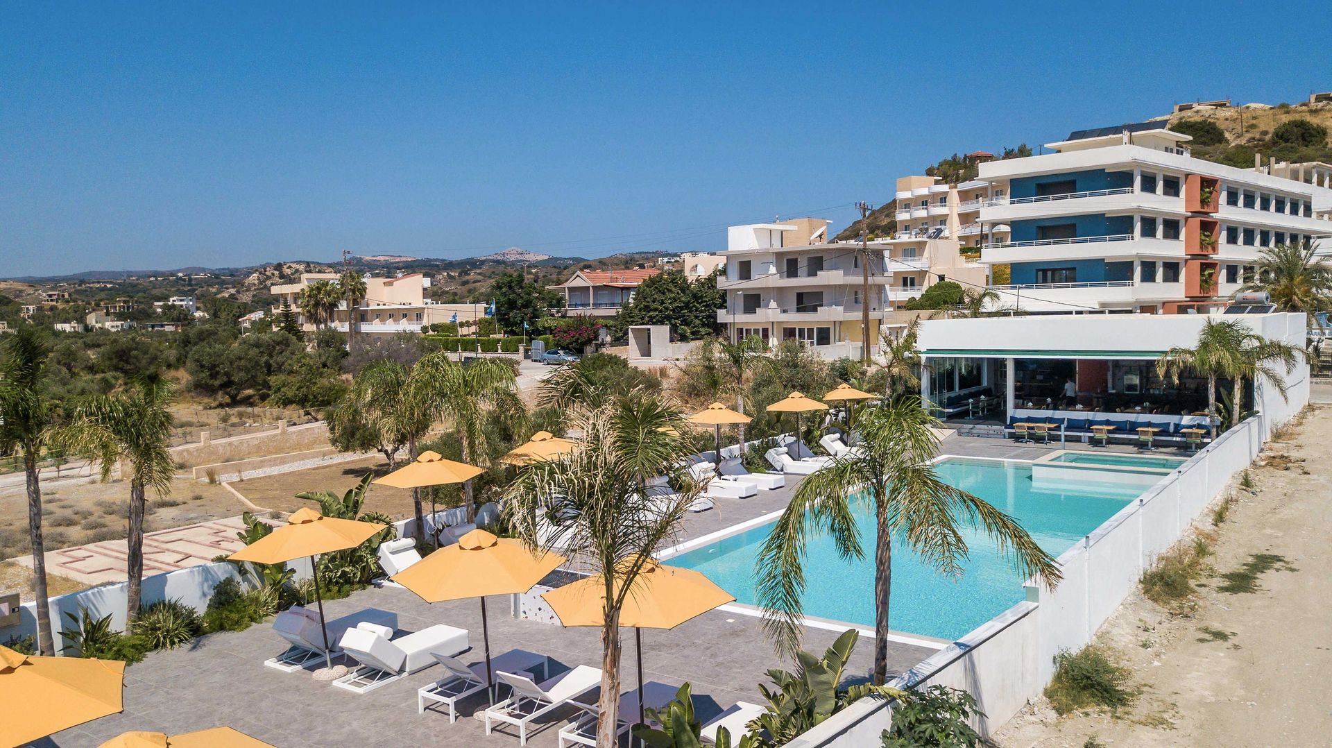 Mazoren Art Hotel – Zwembad met uitzicht, Faliraki