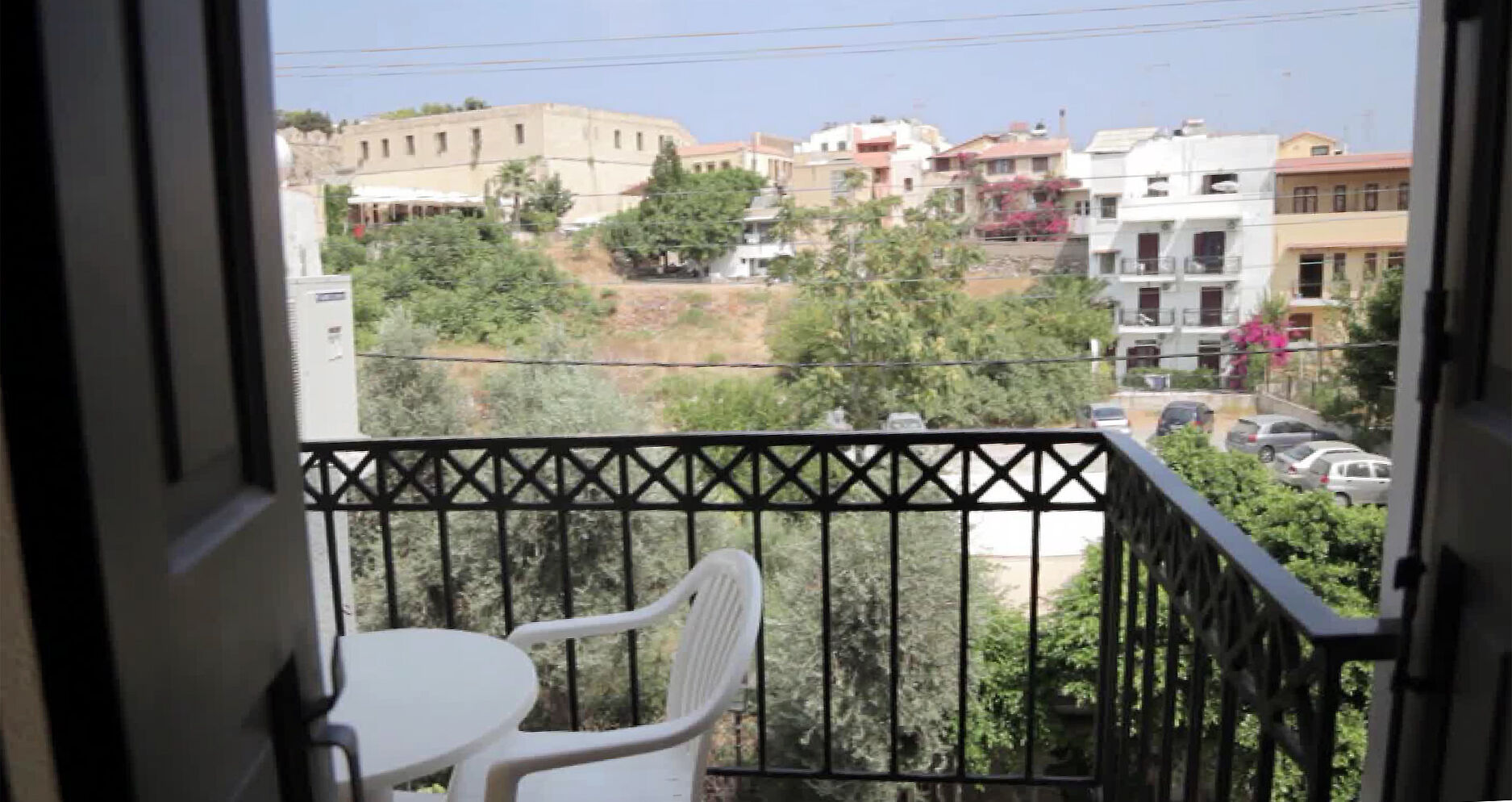 Hotel Fortezza – Balkon met uitzicht, Rethymnon