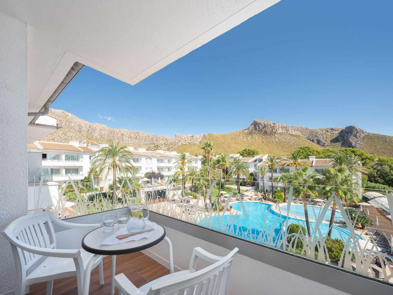 Puerto Azul Suite Hotel – Balkon met bergzicht, Puerto de Pollensa