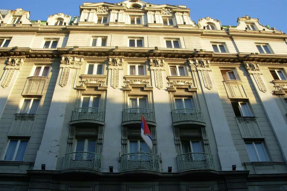 Palace Hotel Belgrade cover