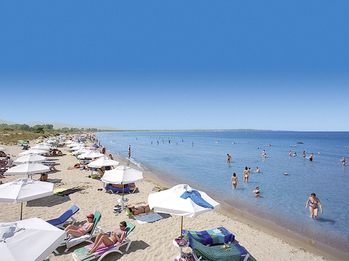 Laguna Beach Resort & Spa – Strand met parasols, Sozopol
