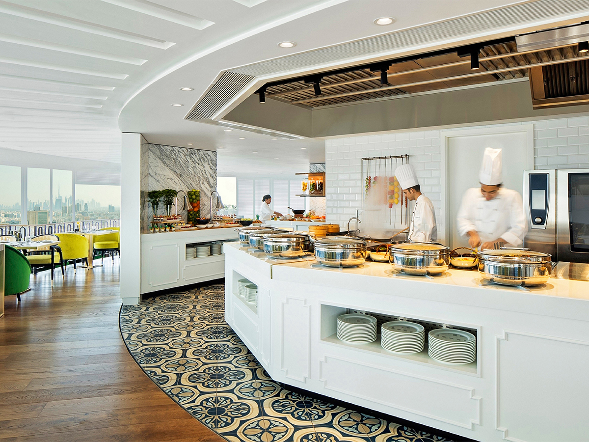 Hyatt Regency Dubai – Buffet met koks, Dubai