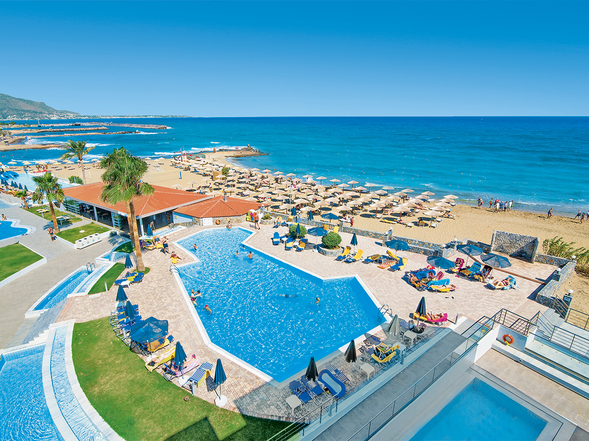 allsun Hotel Carolina Mare – Zwembad aan het strand, Malia