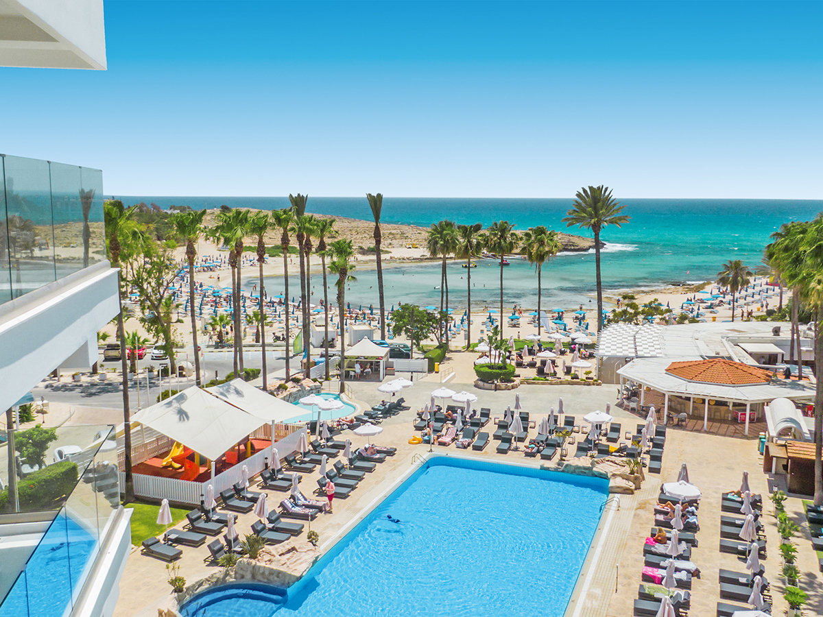 Pavlo Napa Beach Hotel – Zwembad en strand, Ayia Napa