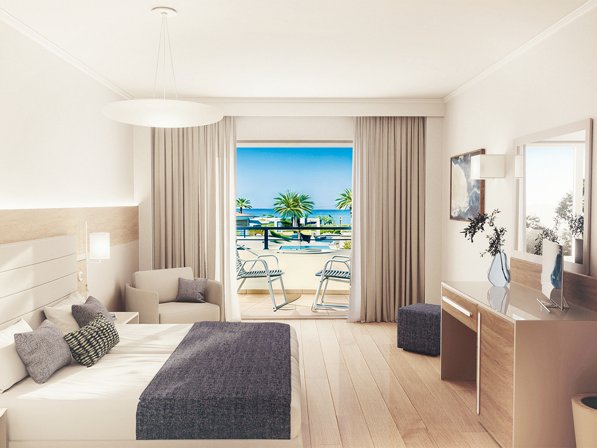 Poseidon Palace Hotel – Slaapkamer, Leptokaria