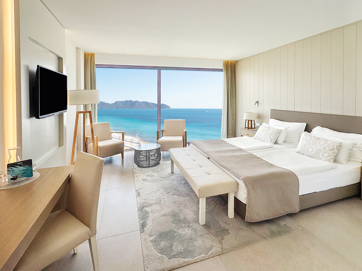 allsun Hotel Borneo – Hotelkamer met zeezicht, Cala Millor