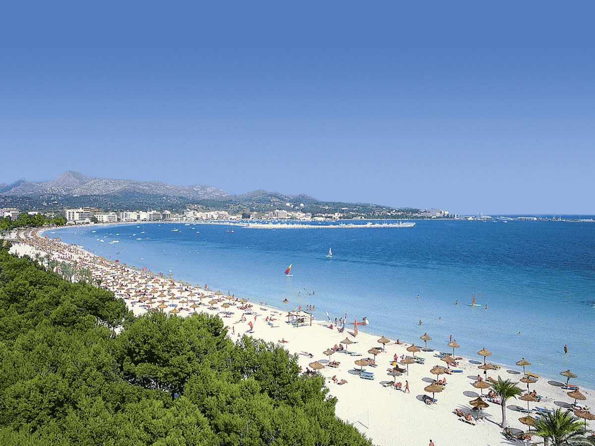 allsun Hotel Eden Alcúdia – Strand van boven, Playa de Muro