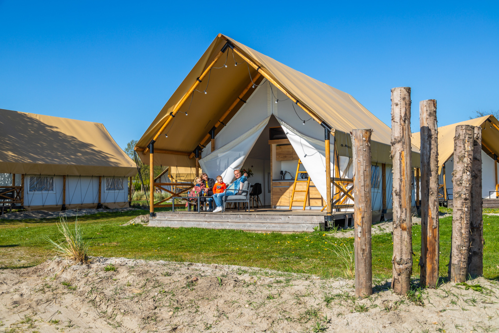 Glampingtent «Beachfront Luxe» cover