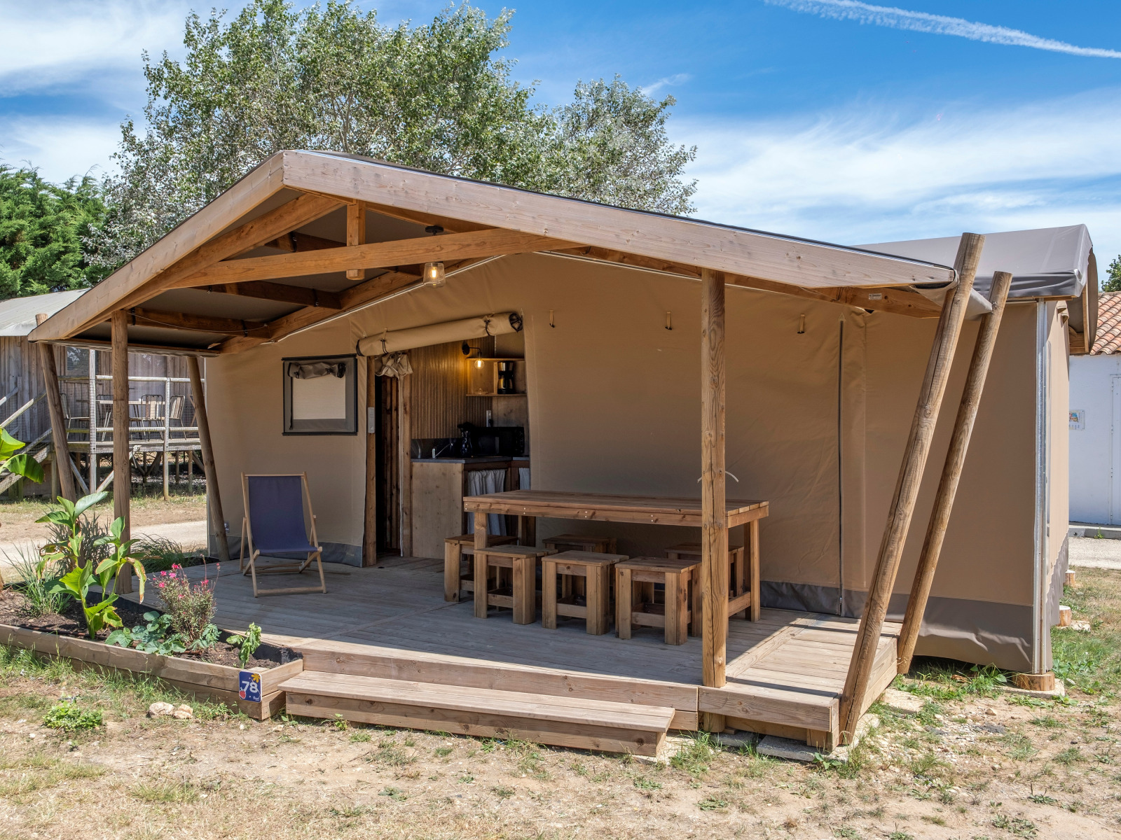 Ecolodge «cabine Cotton Confort» cover