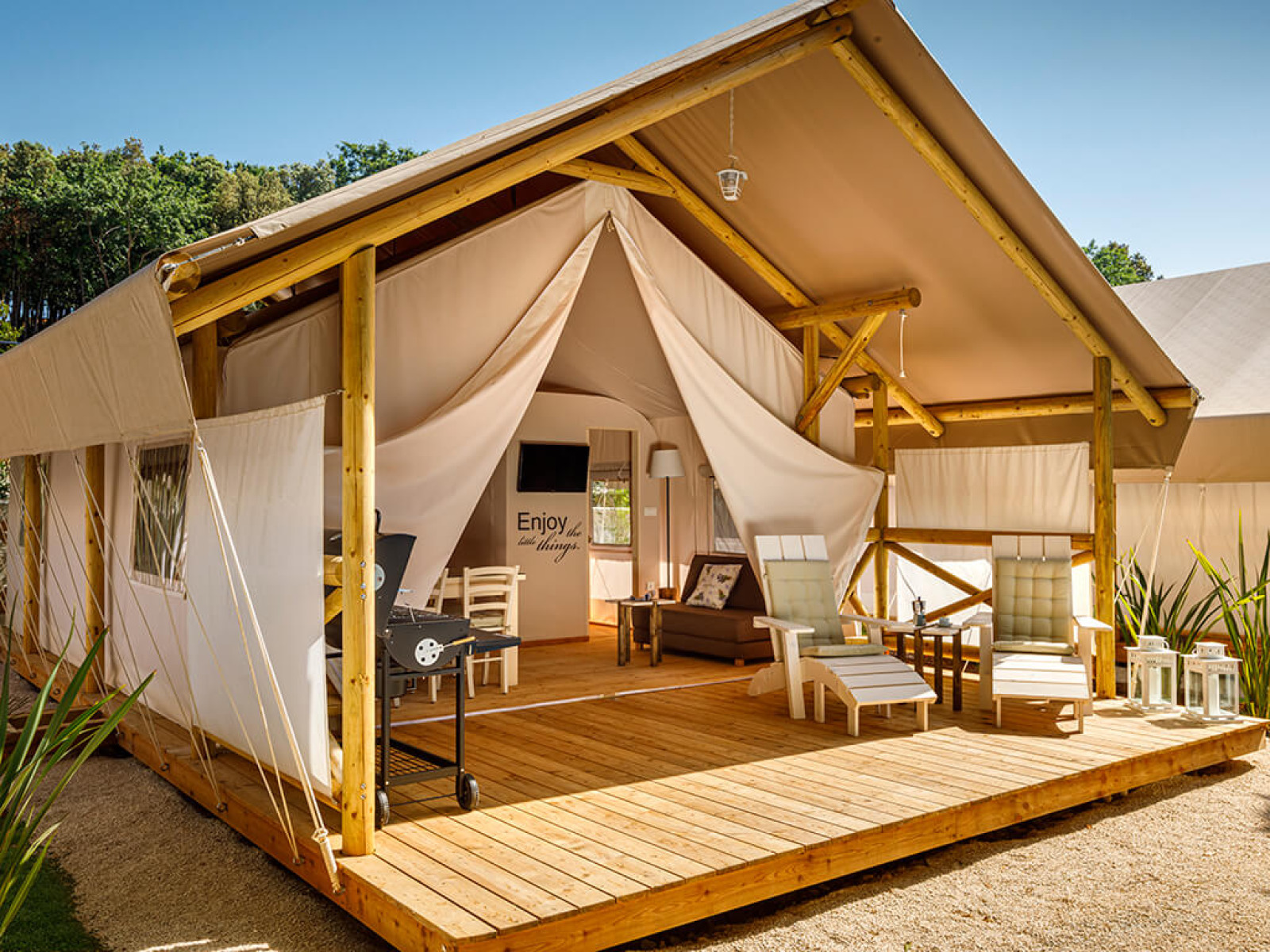 «Sunset Premium Glamping Tent» cover