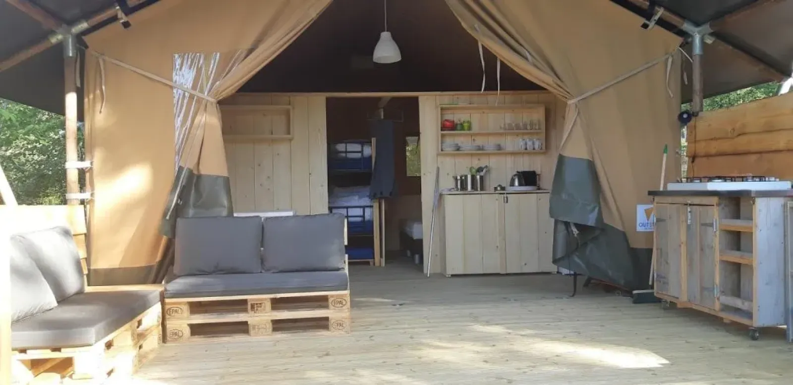 «Greencamp Safaritent» cover
