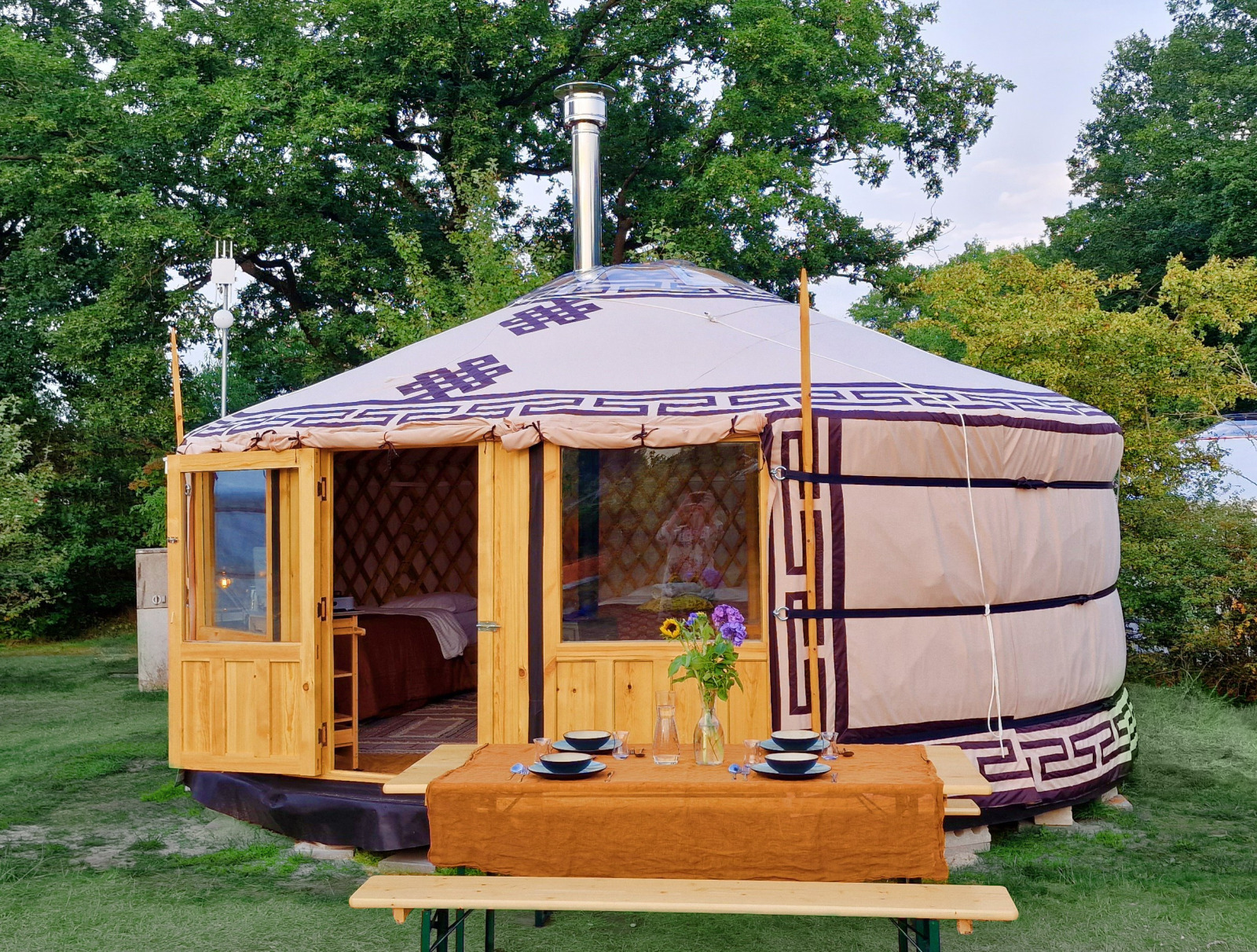 Mongoolse Panorama Yurt