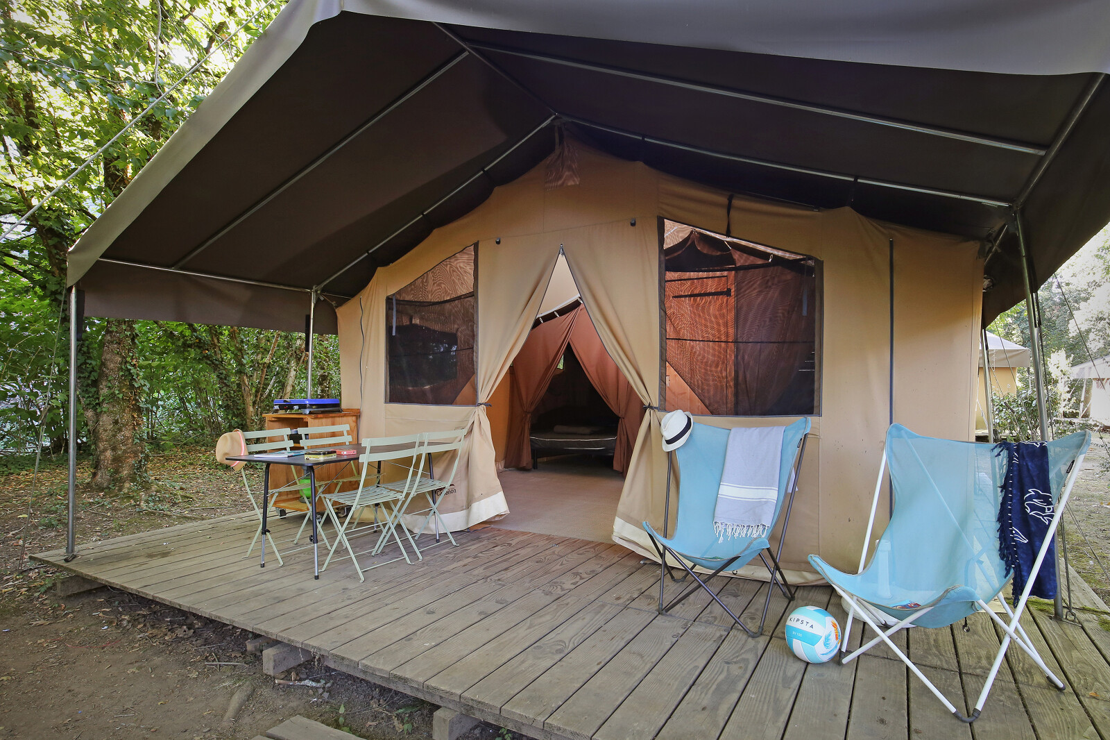 Sweet Hout & Canvas Tent cover