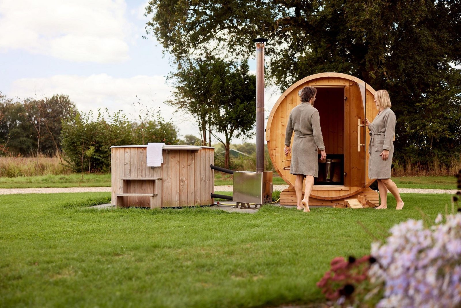 Vakantievilla Amalia met sauna en hottub - 6 personen cover