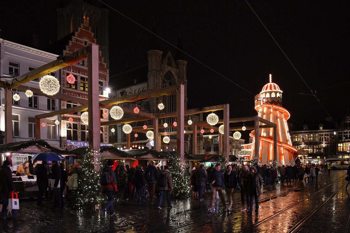 De Winterfeesten op de Korenmarkt
